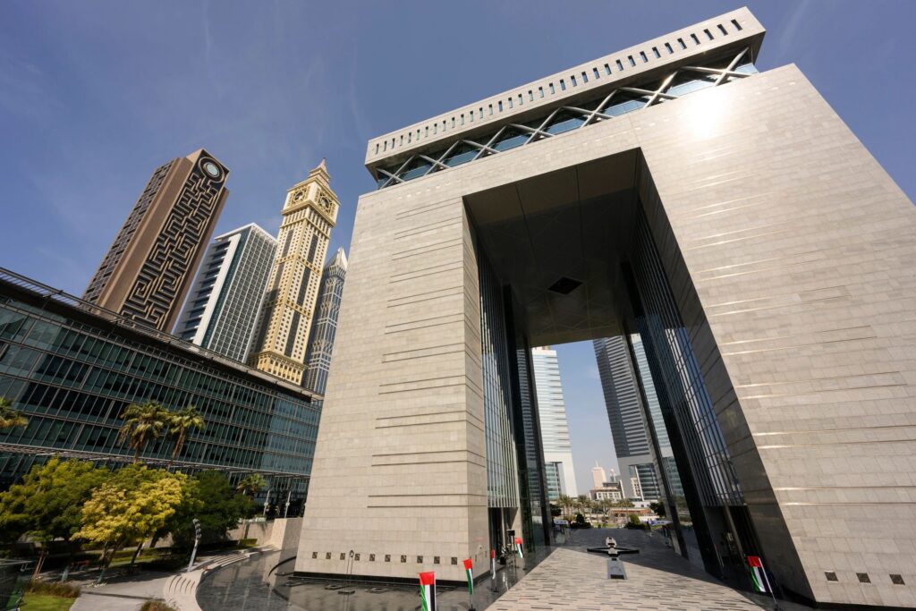 Dubai DIFC Gate Building financial district architecture